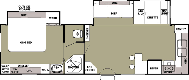 Cherokee 30F floor plan